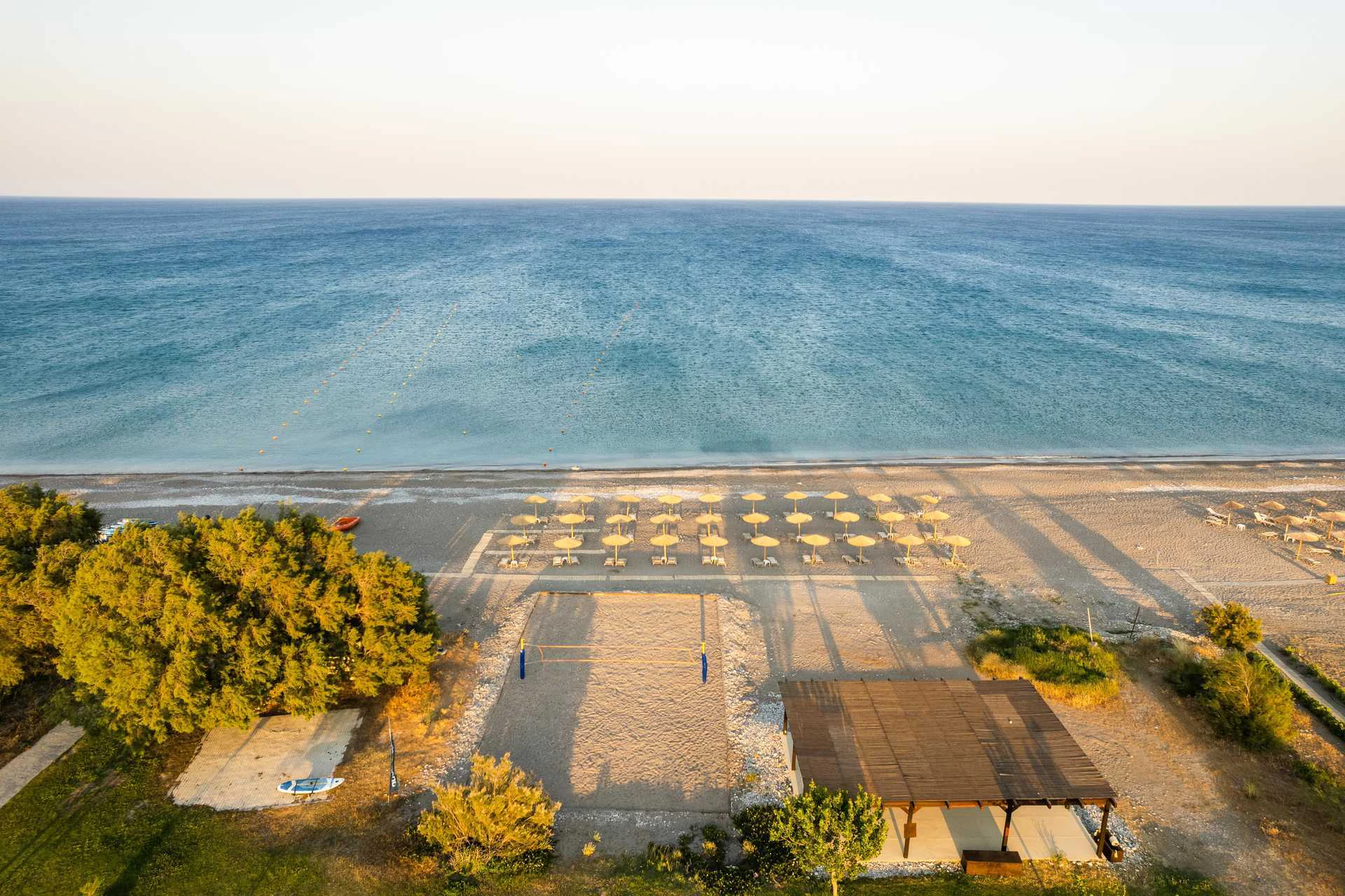 Levante Beach Resort pool and beachfront